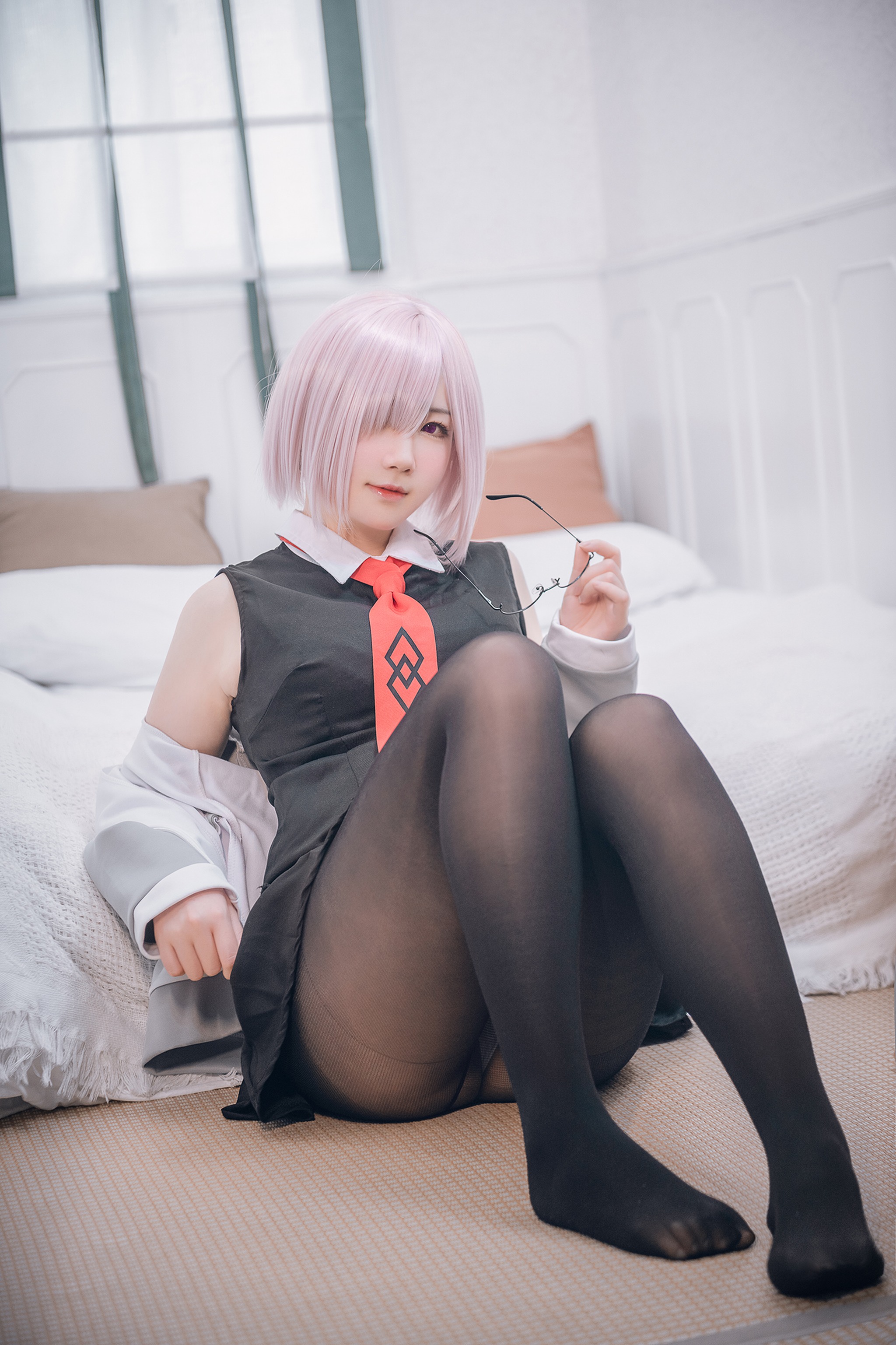 是本末末 - NO.004 玛修 常服猫咪内衣[42P]-XikXak